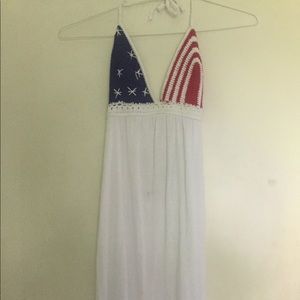July 4th halter dress